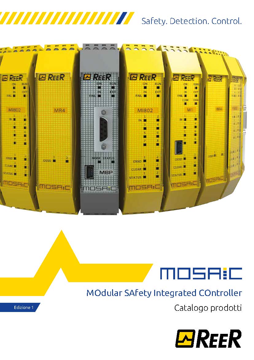 MOSAIC - Контролеры безопасности ReeR (Sensotec)